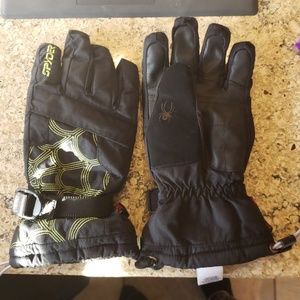 Spyder ski gloves